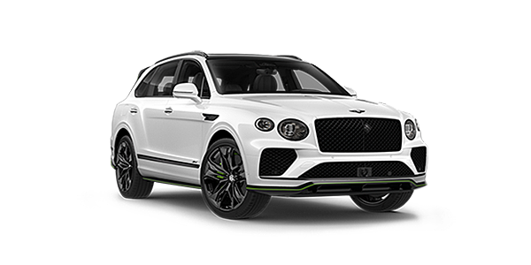 Bentley Perth Bentley Bentayga Speed SUV in Snow Quartz Pearlescent by Mulliner white paint